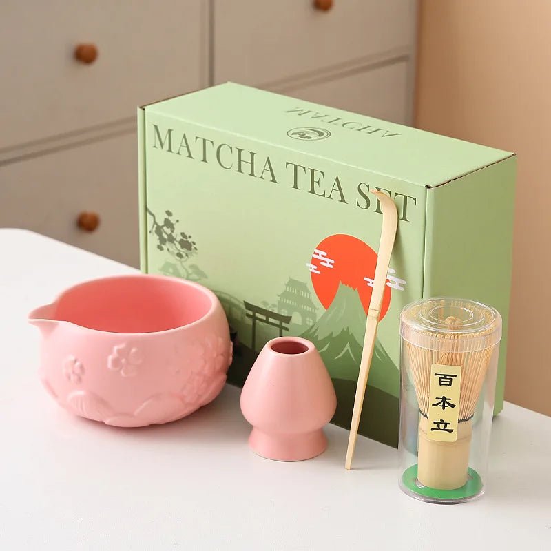 Kit Matcha Sakura – Set Matcha Cérémonie pour THÉ MATCHA - Oshi Matcha