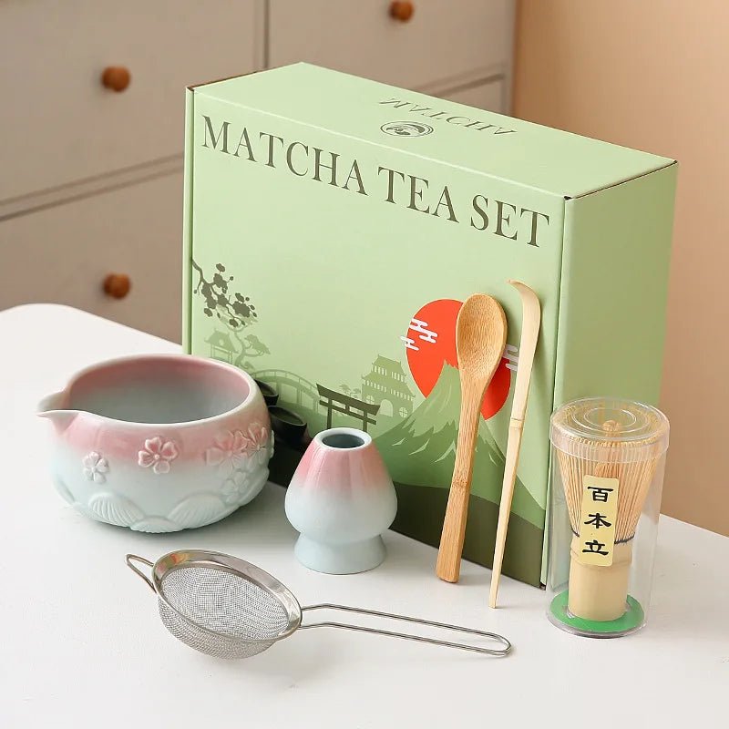 Kit Matcha Sakura – Set Matcha Cérémonie pour THÉ MATCHA - Oshi Matcha