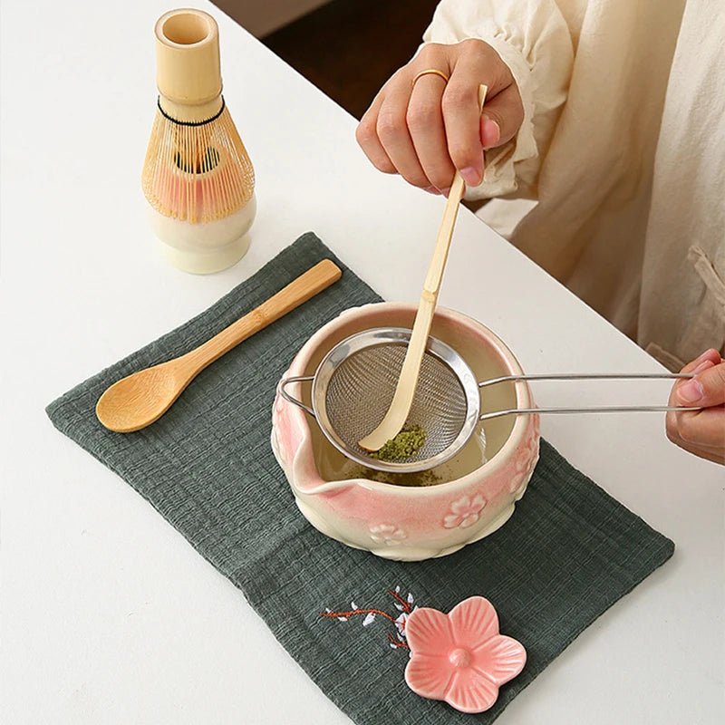 Kit Matcha Sakura – Set Matcha Cérémonie pour THÉ MATCHA - Oshi Matcha