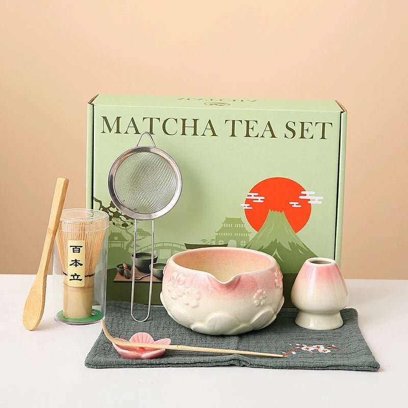 Kit Matcha Sakura – Set Matcha Cérémonie pour THÉ MATCHA - Oshi Matcha