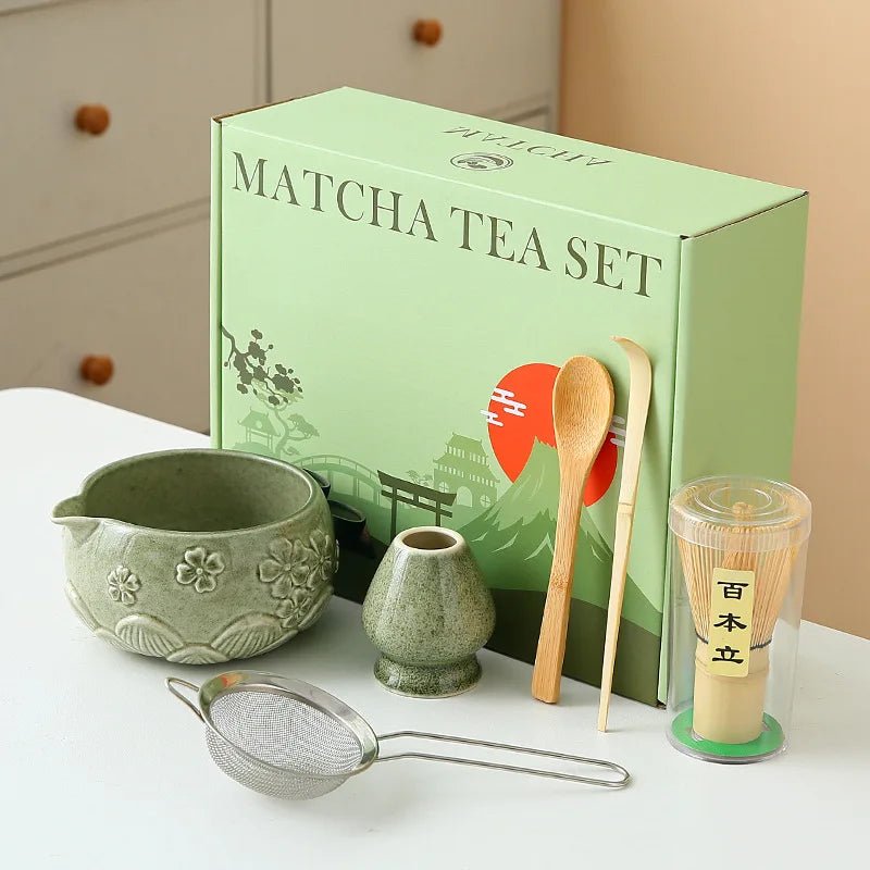 Kit Matcha Sakura – Set Matcha Cérémonie pour THÉ MATCHA - Oshi Matcha