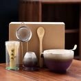 Charger l'image dans la visionneuse de la galerie, Kit Matcha – The Matcha – Blanc Crème avec Bol Verseur et Accessoires - Oshi Matcha
