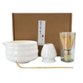 Charger l'image dans la visionneuse de la galerie, Kit Matcha – The Matcha – Blanc Moderne avec Bol Verseur et Chasen - Oshi Matcha
