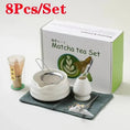 Charger l'image dans la visionneuse de la galerie, Kit Matcha – The Matcha – Bleu Nuit avec Bol Céramique et Fouet Bambou - Oshi Matcha
