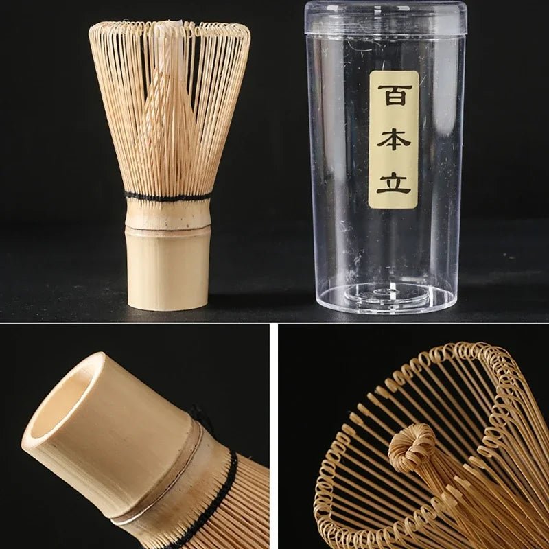 Kit Matcha – The Matcha – Bleu Nuit avec Bol Céramique et Fouet Bambou - Oshi Matcha