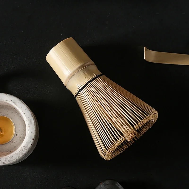 Kit Matcha – The Matcha – Bleu Nuit avec Bol Céramique et Fouet Bambou - Oshi Matcha