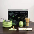 Charger l'image dans la visionneuse de la galerie, Kit Matcha – The Matcha – Bleu Nuit avec Bol Céramique et Fouet Bambou - Oshi Matcha
