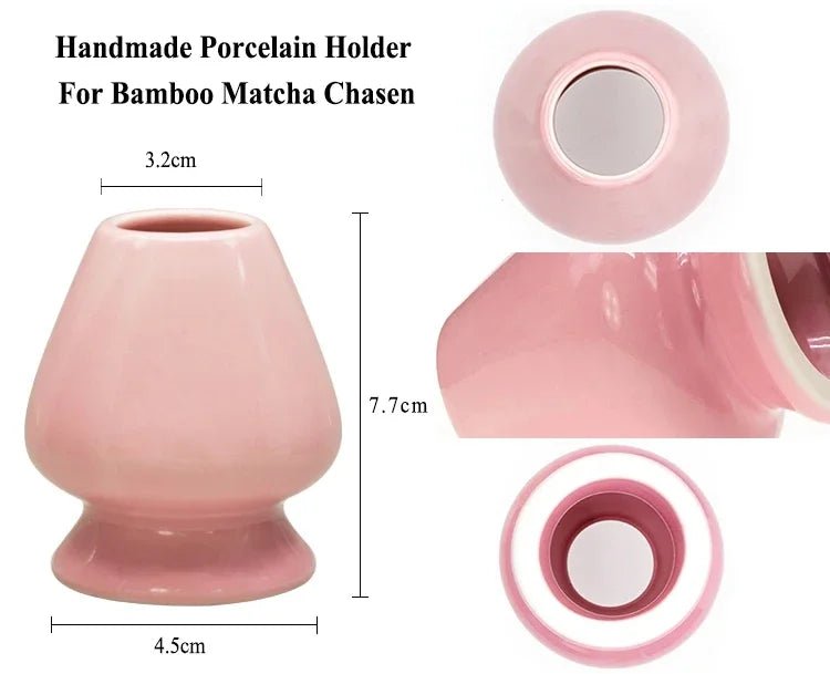 Kit Matcha – The Matcha – Sakura Rose avec Bol et Fouet Bambou - Oshi Matcha