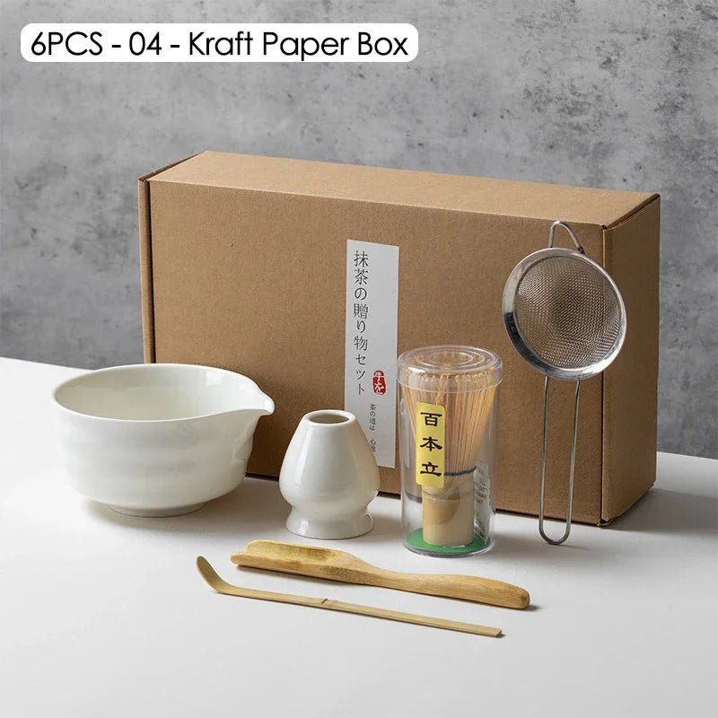 Kit Matcha – The Matcha – Vert Jade avec Coffret Cadeau et Accessoires - Oshi Matcha