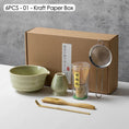 Charger l'image dans la visionneuse de la galerie, Kit Matcha – The Matcha – Vert Jade avec Coffret Cadeau et Accessoires - Oshi Matcha
