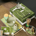 Charger l'image dans la visionneuse de la galerie, Kit Matcha – The Matcha – Vert Jade avec Plateau et Accessoires Complets - Oshi Matcha
