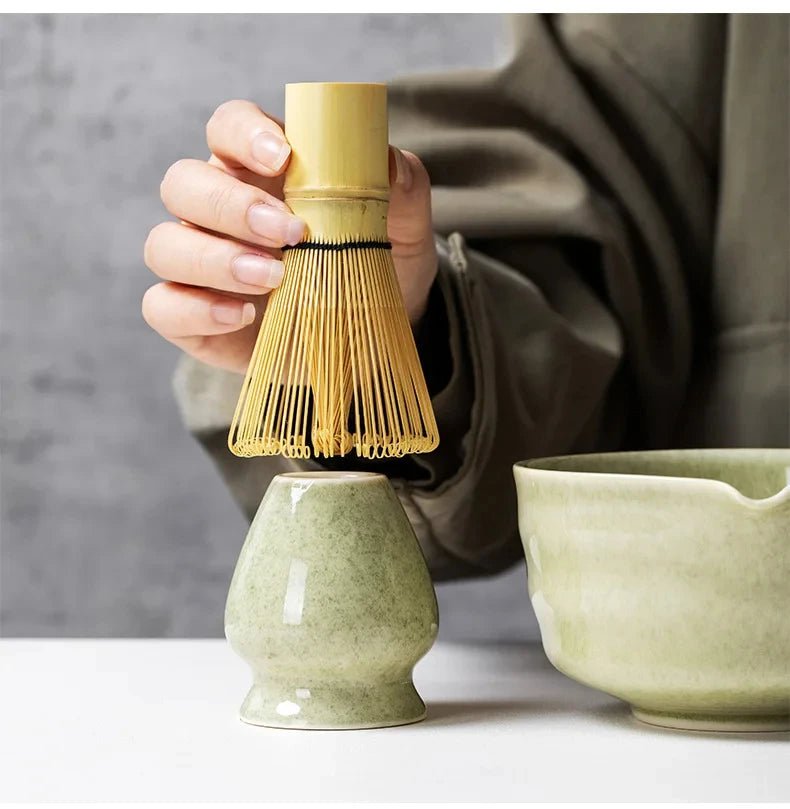 Kit Matcha – The Matcha – Vert Lime avec Coffret Cadeau et Accessoires - Oshi Matcha