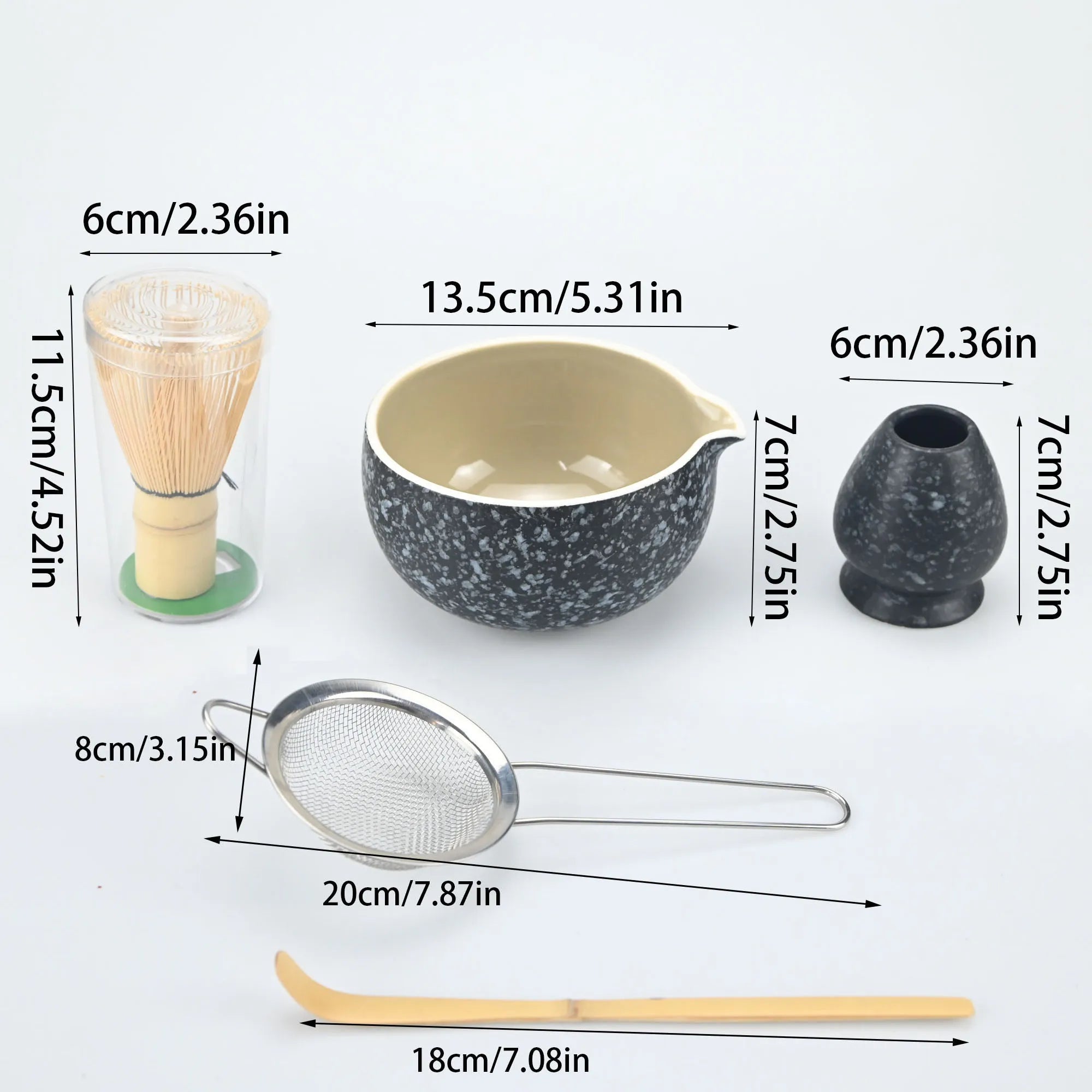 Kit Matcha – The Matcha – Vert Pastel avec Bol et Fouet Bambou - Oshi Matcha