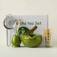Charger l'image dans la visionneuse de la galerie, Kit Matcha Traditionnel Vert – Bol Matcha Céramique et Fouet Matcha pour THÉ MATCHA - Oshi Matcha
