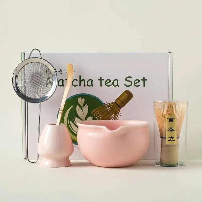 Kit Matcha Traditionnel Vert – Bol Matcha Céramique et Fouet Matcha pour THÉ MATCHA - Oshi Matcha