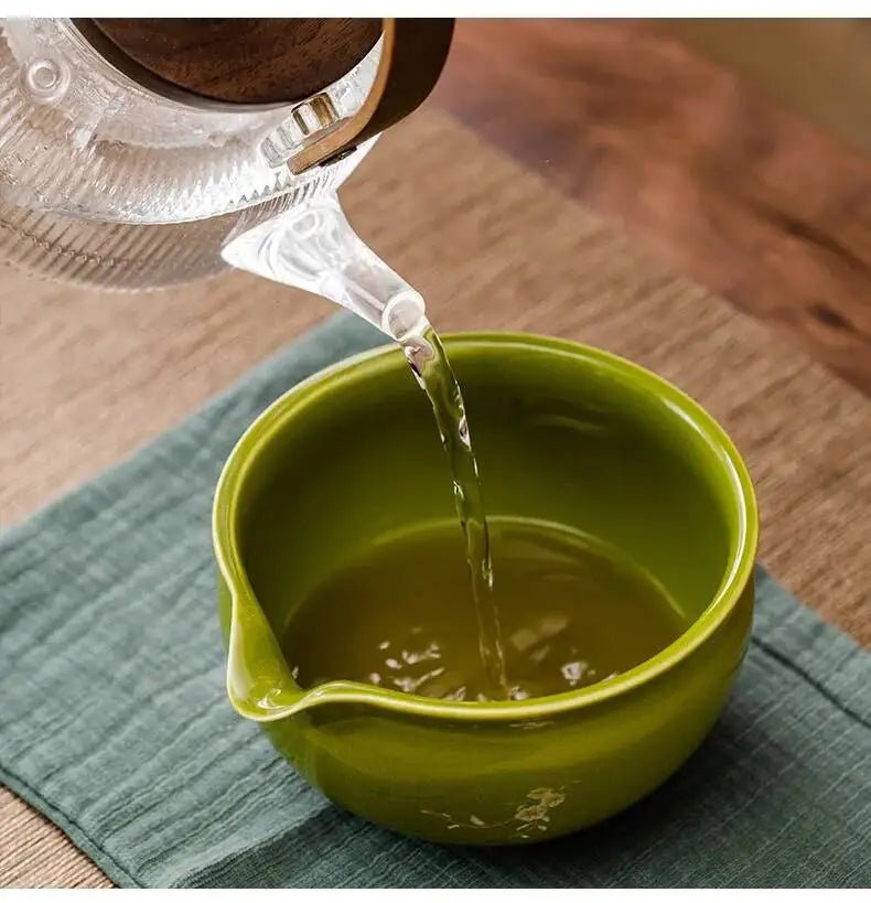 Kit Matcha Traditionnel Vert – Bol Matcha Céramique et Fouet Matcha pour THÉ MATCHA - Oshi Matcha