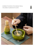 Charger l'image dans la visionneuse de la galerie, Kit Matcha Traditionnel Vert – Bol Matcha Céramique et Fouet Matcha pour THÉ MATCHA - Oshi Matcha
