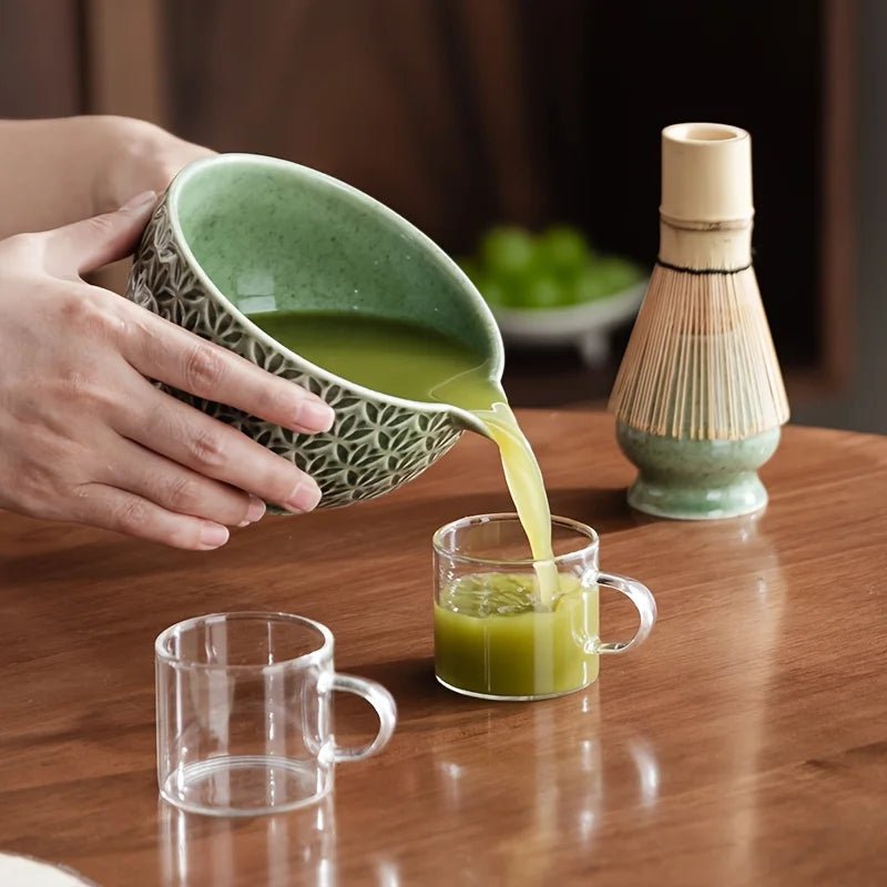 Kit Matcha Vert Céladon – Set Matcha Cérémonie pour THÉ MATCHA - Oshi Matcha
