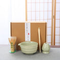 Charger l'image dans la visionneuse de la galerie, Kit Matcha Vert Marbré – Set Matcha Cérémonie pour THÉ MATCHA - Oshi Matcha

