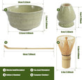 Charger l'image dans la visionneuse de la galerie, Kit Matcha Vert Marbré – Set Matcha Cérémonie pour THÉ MATCHA - Oshi Matcha
