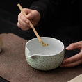 Charger l'image dans la visionneuse de la galerie, Kit Matcha Vert Moucheté – Set Matcha Cérémonie pour THÉ MATCHA - Oshi Matcha
