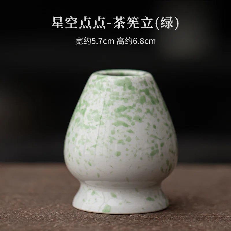 Kit Matcha Vert Moucheté – Set Matcha Cérémonie pour THÉ MATCHA - Oshi Matcha