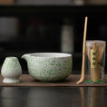 Charger l'image dans la visionneuse de la galerie, Kit Matcha Vert Moucheté – Set Matcha Cérémonie pour THÉ MATCHA - Oshi Matcha

