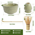 Charger l'image dans la visionneuse de la galerie, Kit Matcha Vert – Set Matcha Cérémonie avec Bol Verseur - Oshi Matcha
