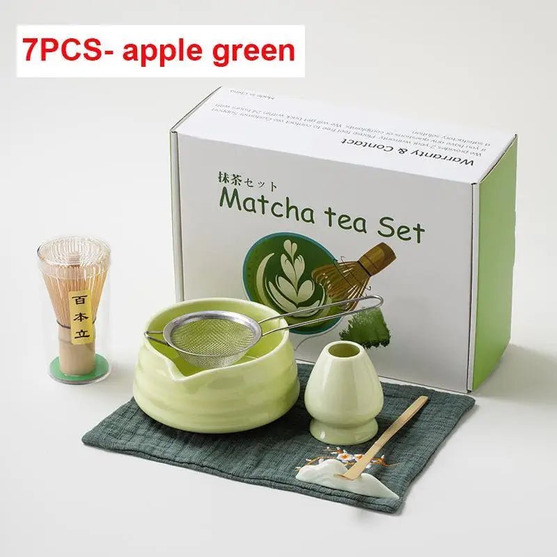 Kit Matcha Zen – Bol Matcha Vert Céramique et Fouet Matcha pour THÉ MATCHA - Oshi Matcha