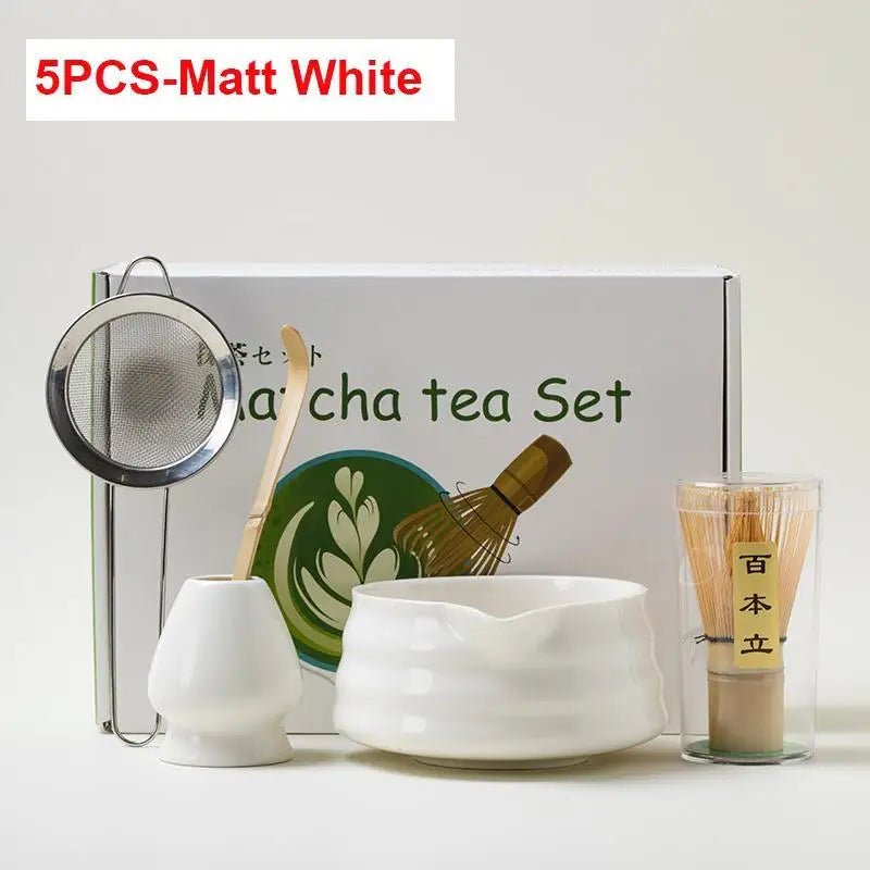 Kit Matcha Zen – Bol Matcha Vert Céramique et Fouet Matcha pour THÉ MATCHA - Oshi Matcha
