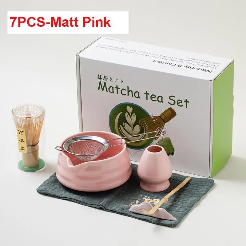 Kit Matcha Zen – Bol Matcha Vert Céramique et Fouet Matcha pour THÉ MATCHA - Oshi Matcha