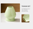 Charger l'image dans la visionneuse de la galerie, Kit Matcha Zen – Bol Matcha Vert Céramique et Fouet Matcha pour THÉ MATCHA - Oshi Matcha
