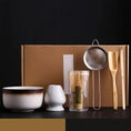 Charger l'image dans la visionneuse de la galerie, Set Accessoires Matcha – Bol Matcha et Fouet Bambou Matcha pour THÉ MATCHA - Oshi Matcha
