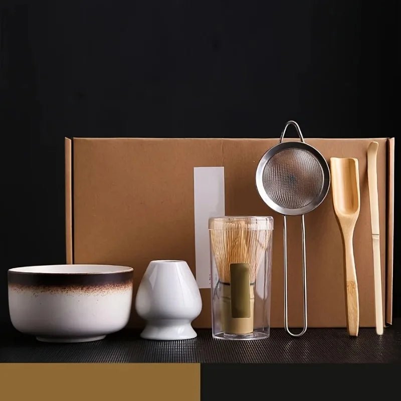 Set Accessoires Matcha – Bol Matcha et Fouet Bambou Matcha pour THÉ MATCHA - Oshi Matcha