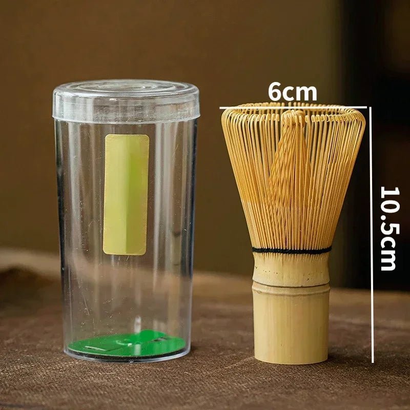 Set Matcha – The Matcha – Chasen et Chashaku avec Boîte de Rangement - Oshi Matcha