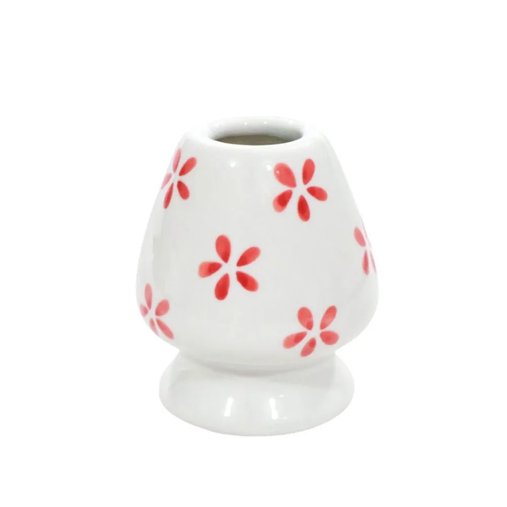Set Matcha – The Matcha – Sakura Rose avec Chasen et Chashaku - Oshi Matcha