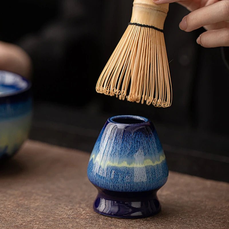 Support Fouet Matcha – The Matcha – Dégradé en Céramique (Porte Chasen) - Oshi Matcha