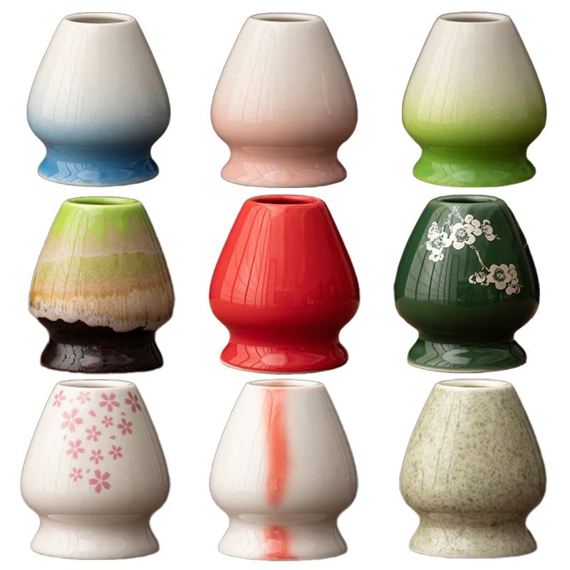 The Matcha – Support Fouet Matcha en Céramique (Porte Chasen) - Oshi Matcha